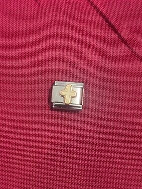 Vintage Cross Italian Charm by Daria